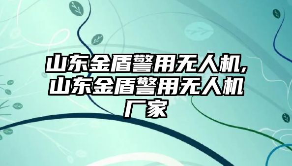 山東金盾警用無人機,山東金盾警用無人機廠家