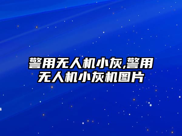 警用無(wú)人機(jī)小灰,警用無(wú)人機(jī)小灰機(jī)圖片