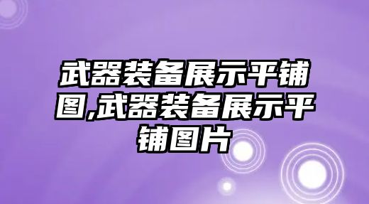 武器裝備展示平鋪圖,武器裝備展示平鋪圖片