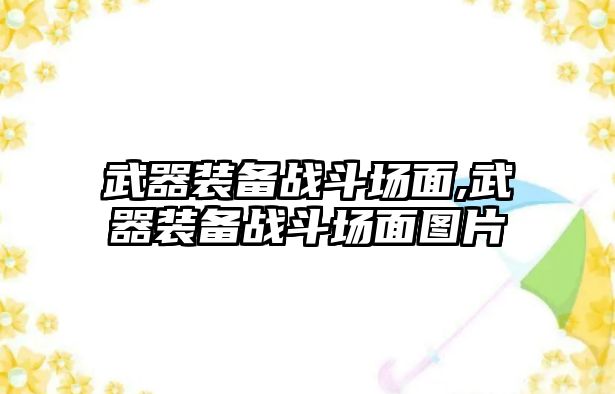 武器裝備戰斗場面,武器裝備戰斗場面圖片