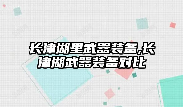 長津湖里武器裝備,長津湖武器裝備對比