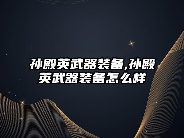 孫殿英武器裝備,孫殿英武器裝備怎么樣